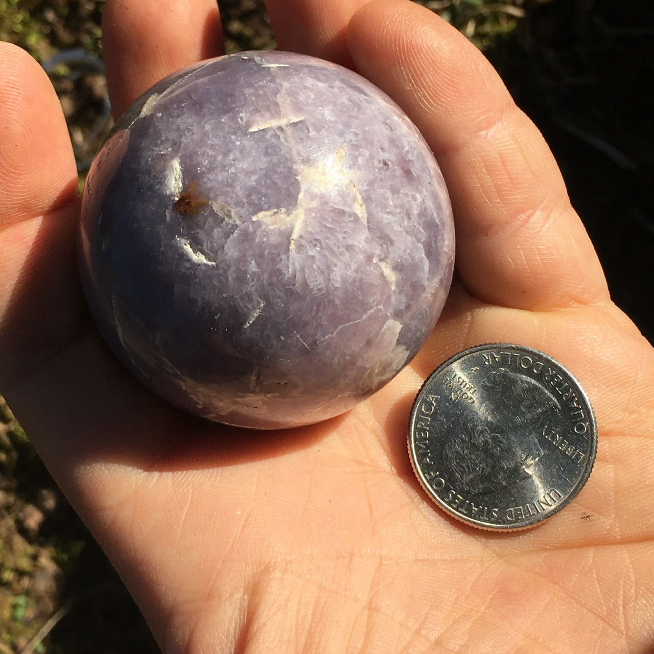 Euphoralite Sphere (Lavender Sky)  025