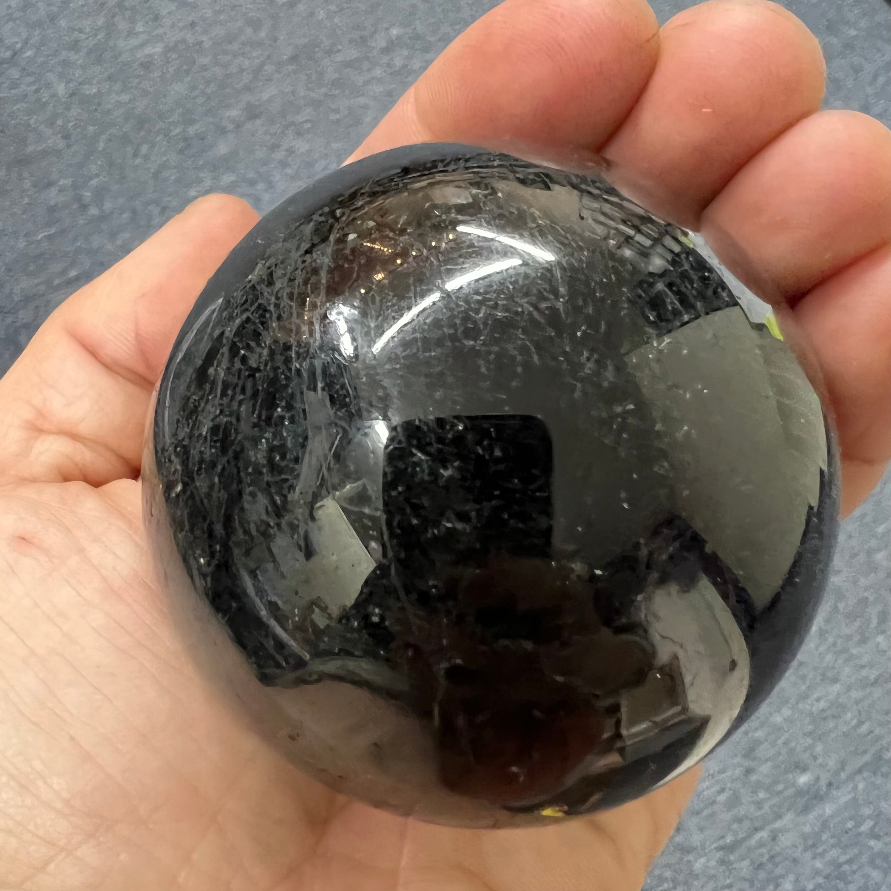 Black Tourmaline Sphere