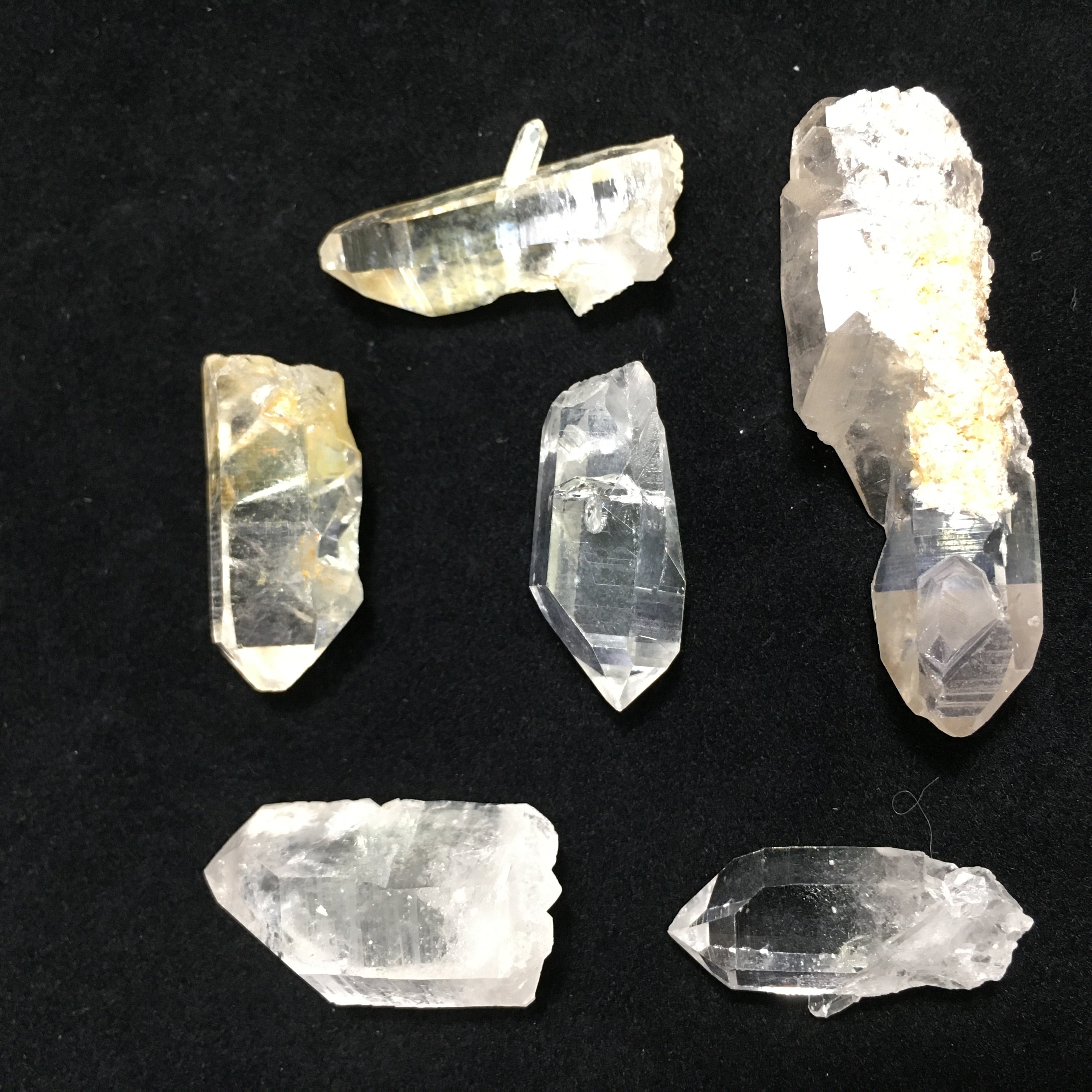 Quartz Crystal Points - Arkansas, Kit of 6