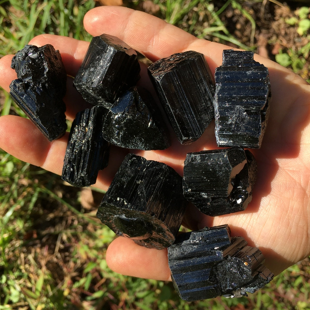 Black Tourmaline Pair from Madagascar