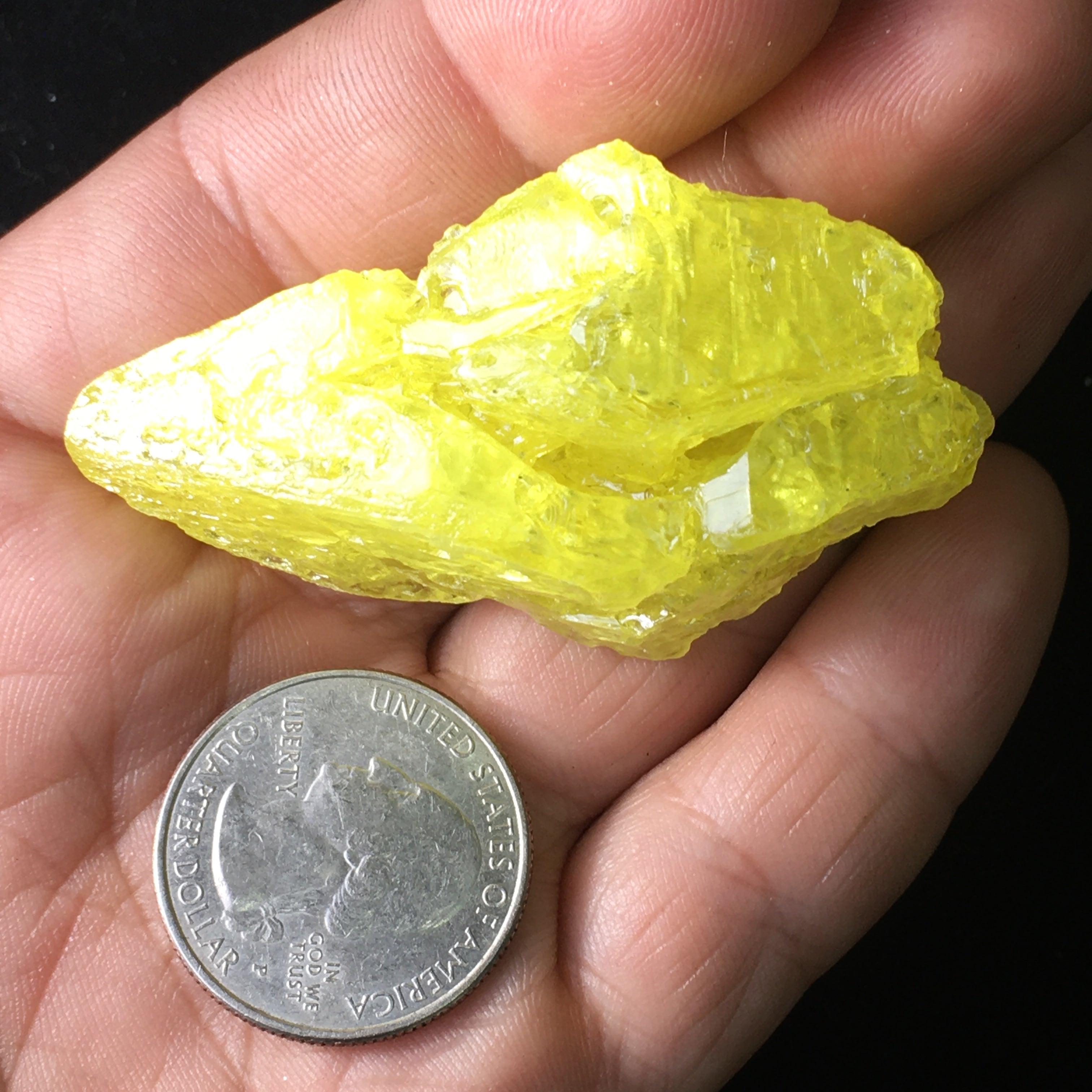 Sulfur Whole Crystal -  007