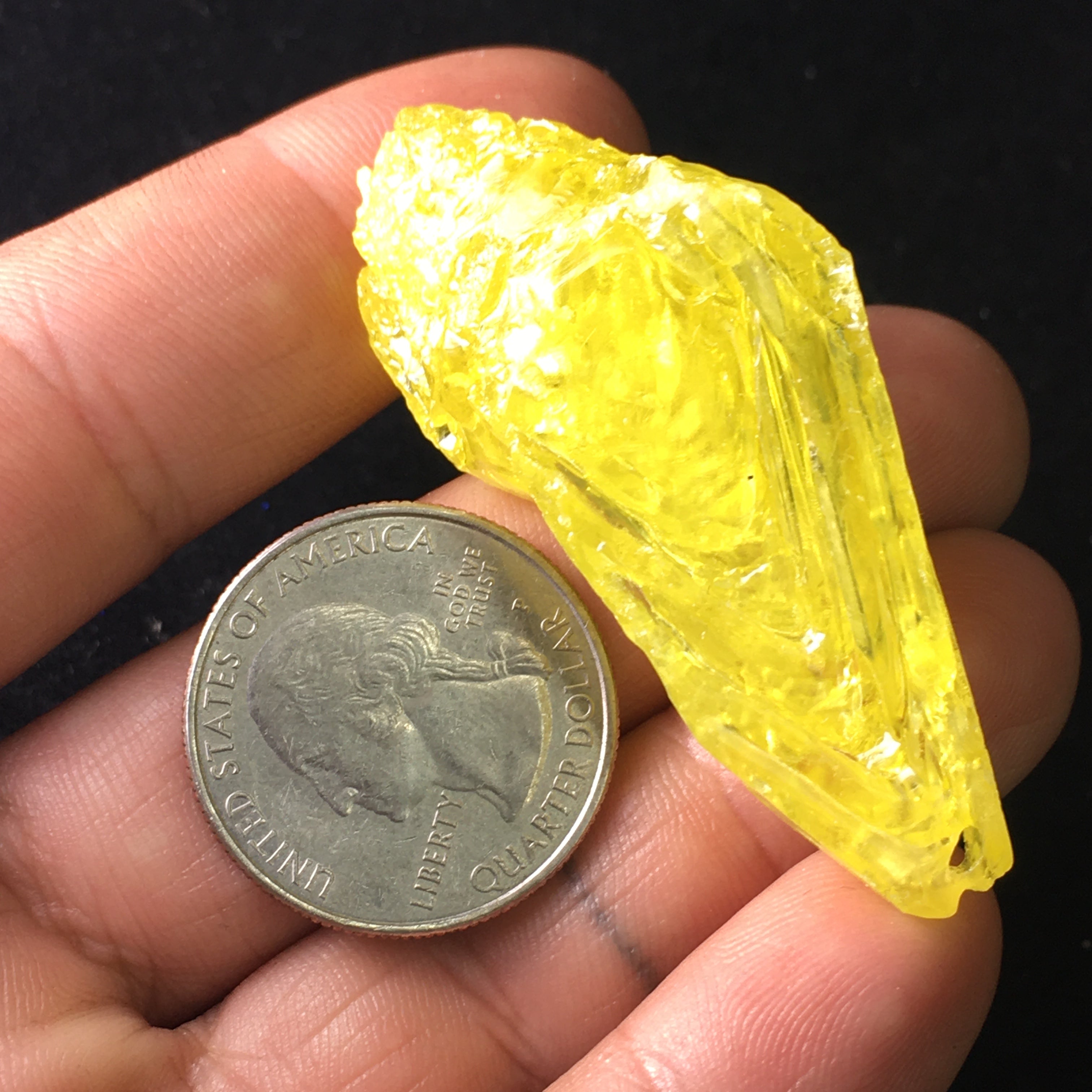 Sulfur Whole Crystal -  013