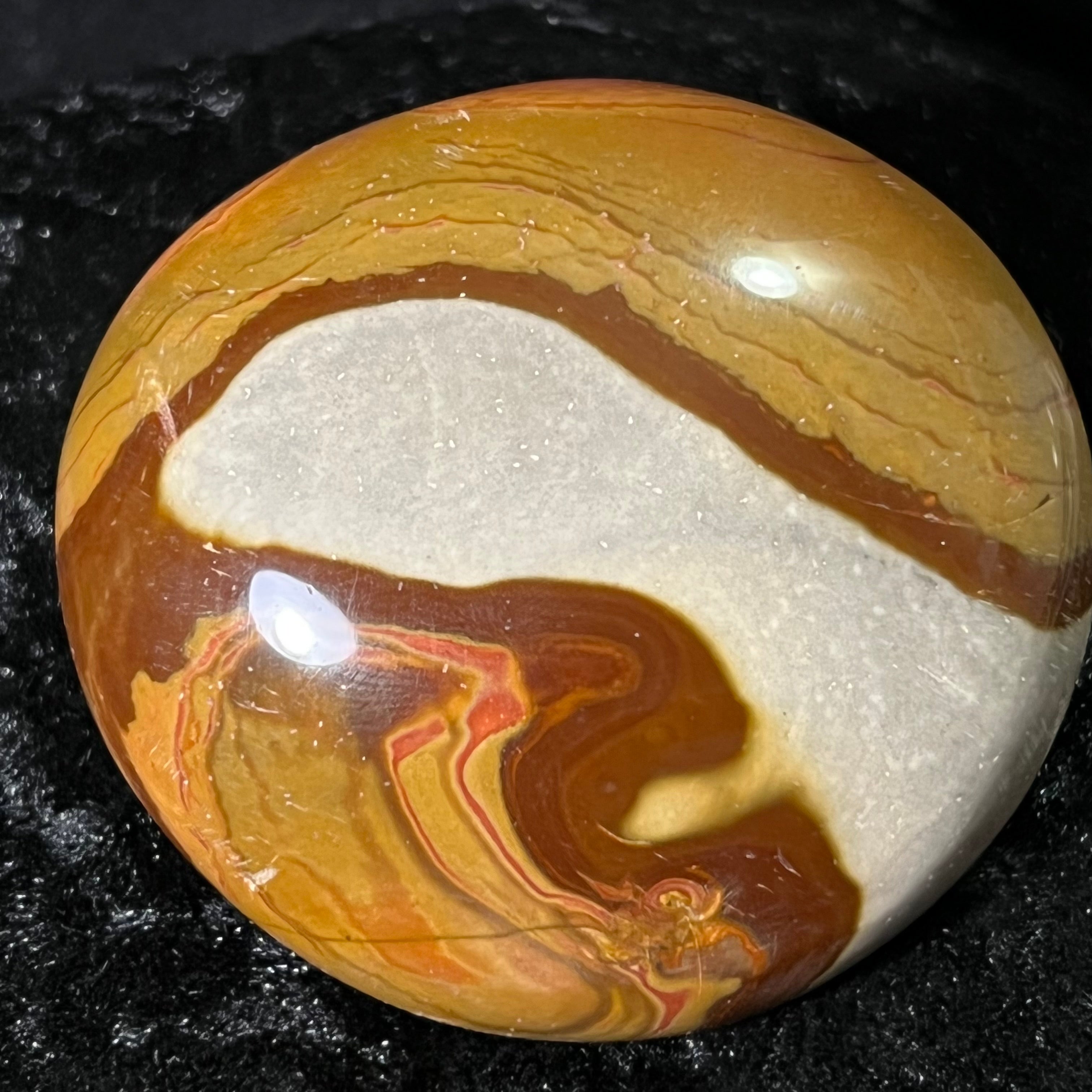 Polychrome Jasper Palm Stones - 020