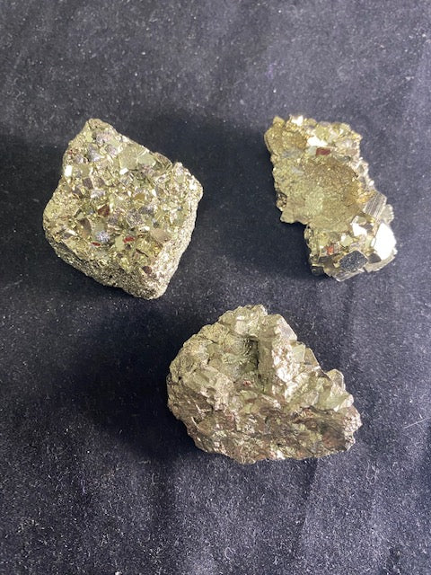Pyrite, Crystalline