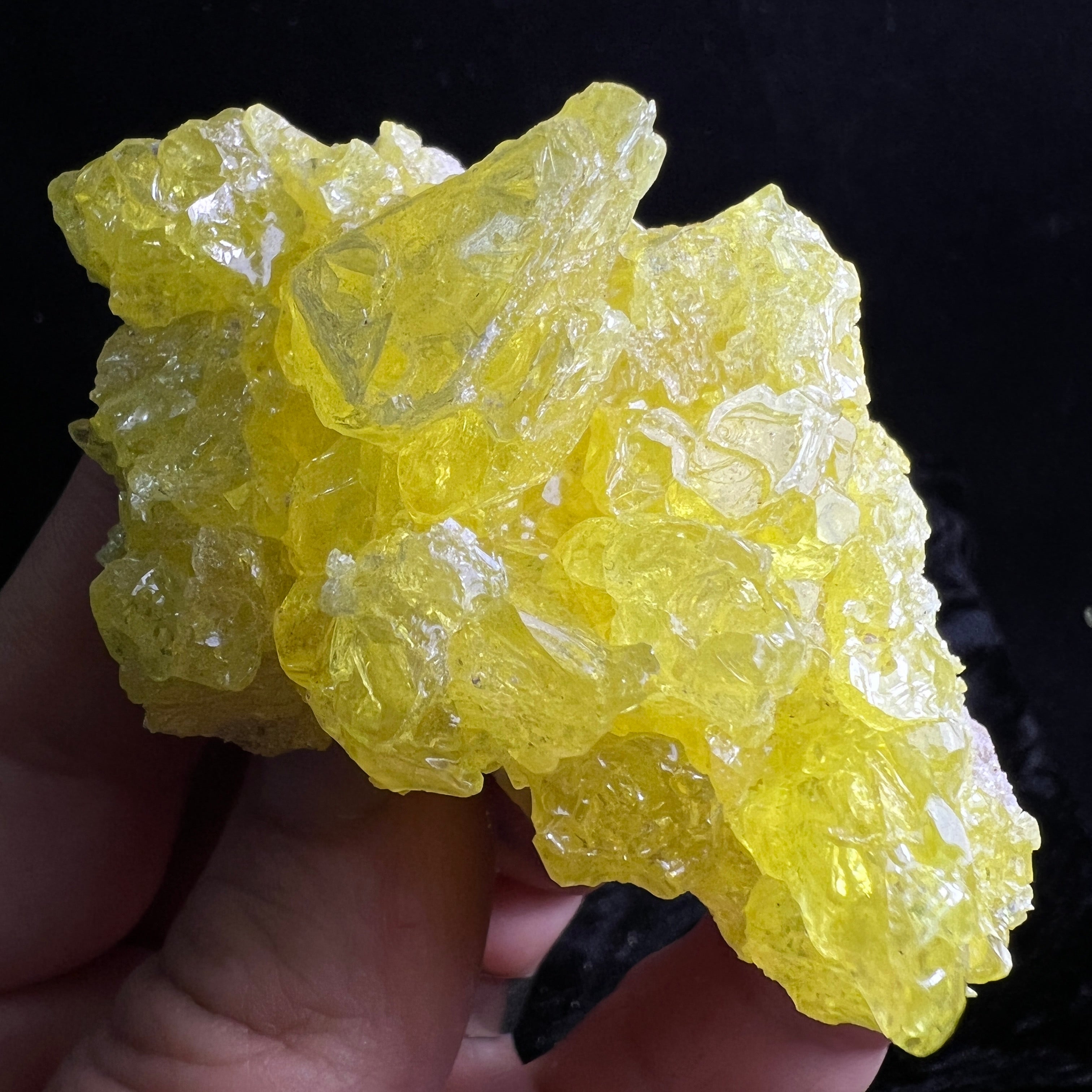 Sulfur Whole Crystal  129