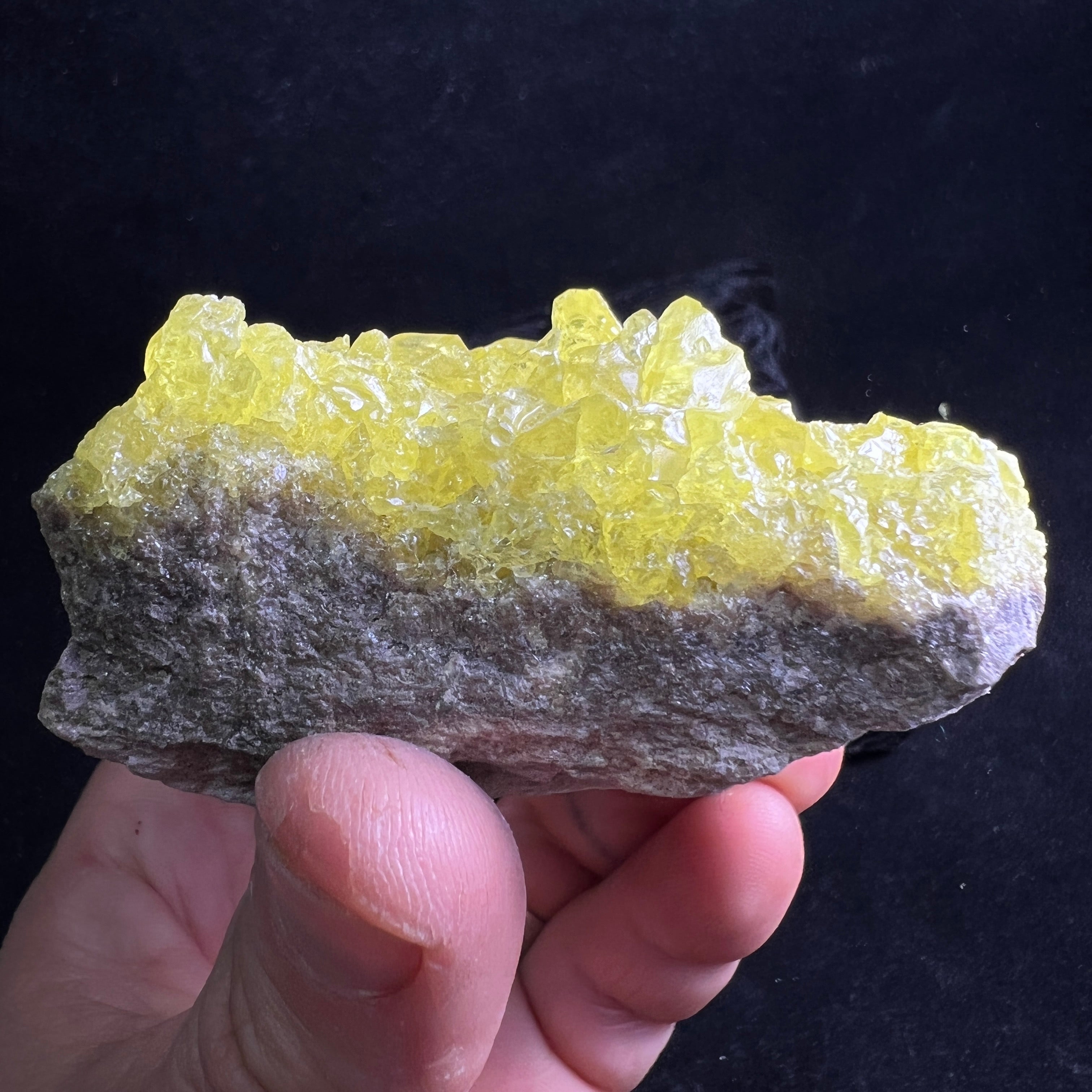 Sulfur Whole Crystal  135