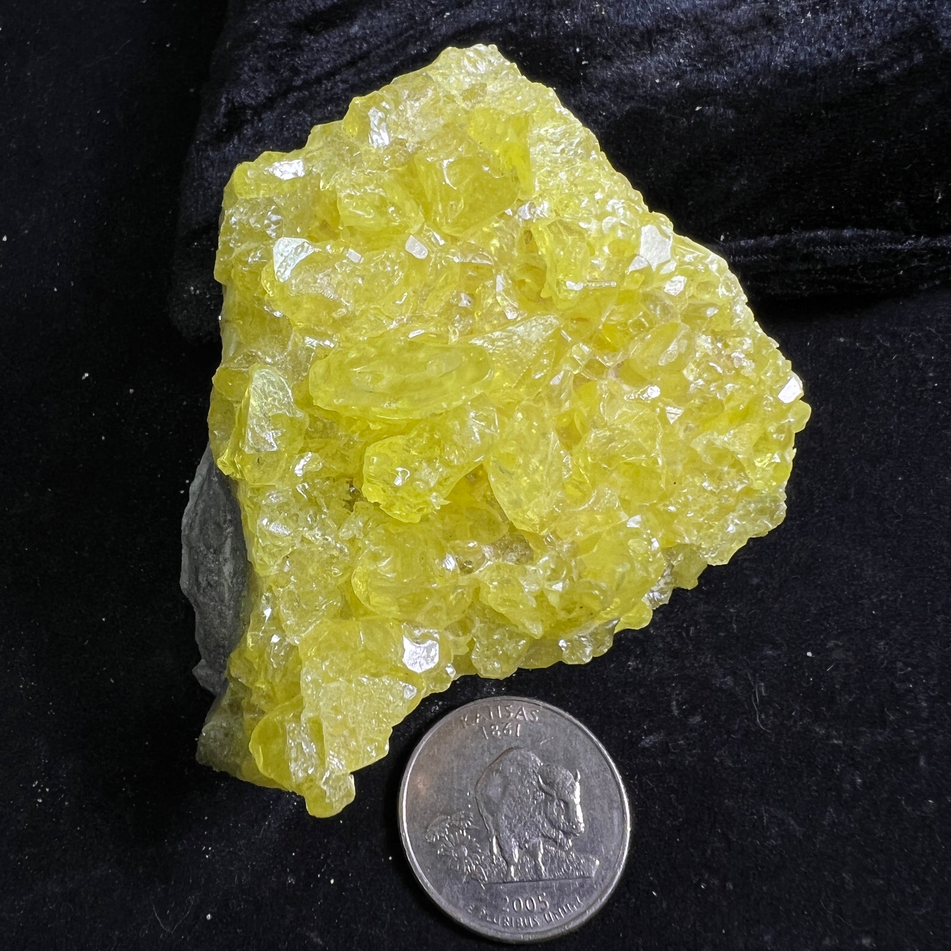 Sulfur Whole Crystal  135