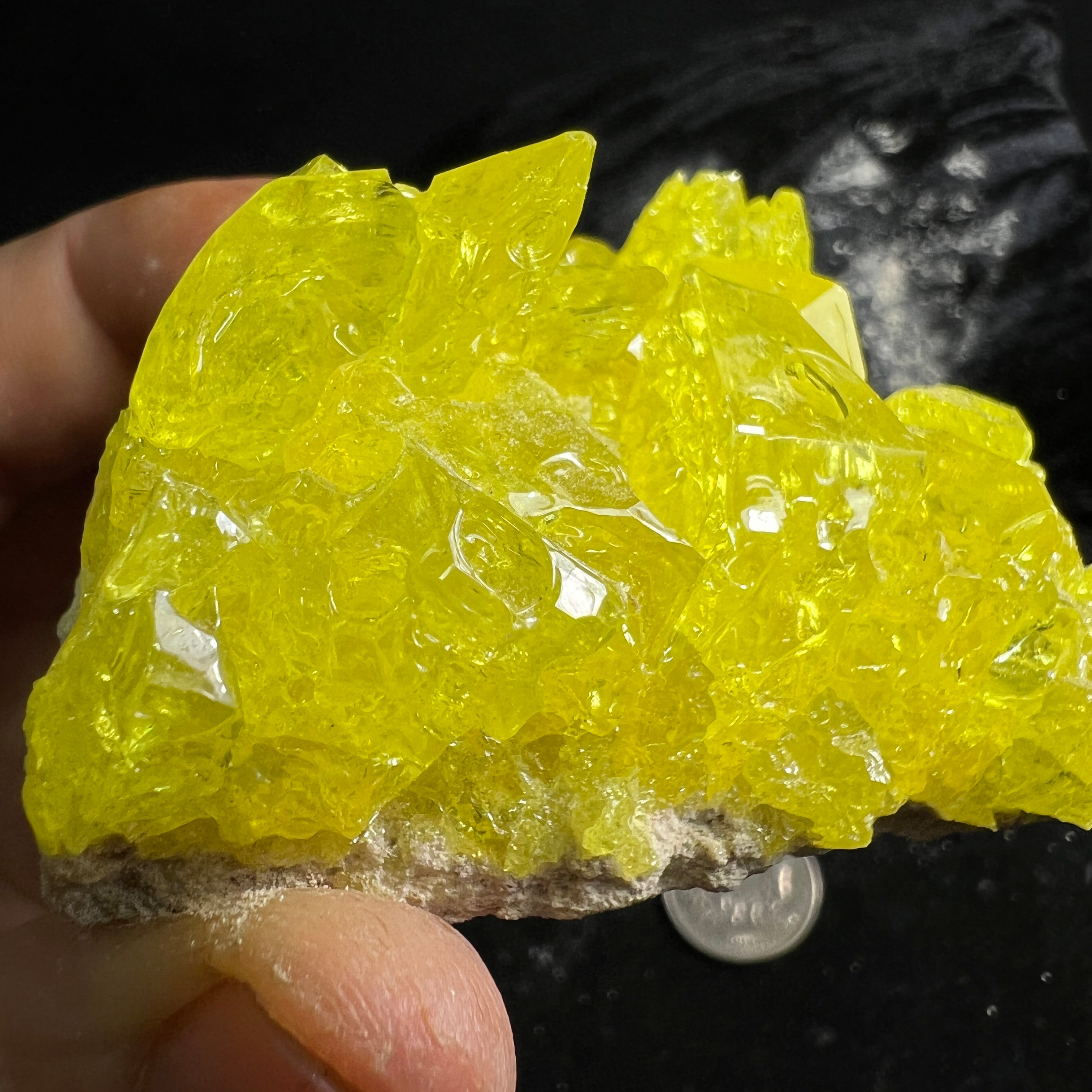 Sulfur Whole Crystal  137
