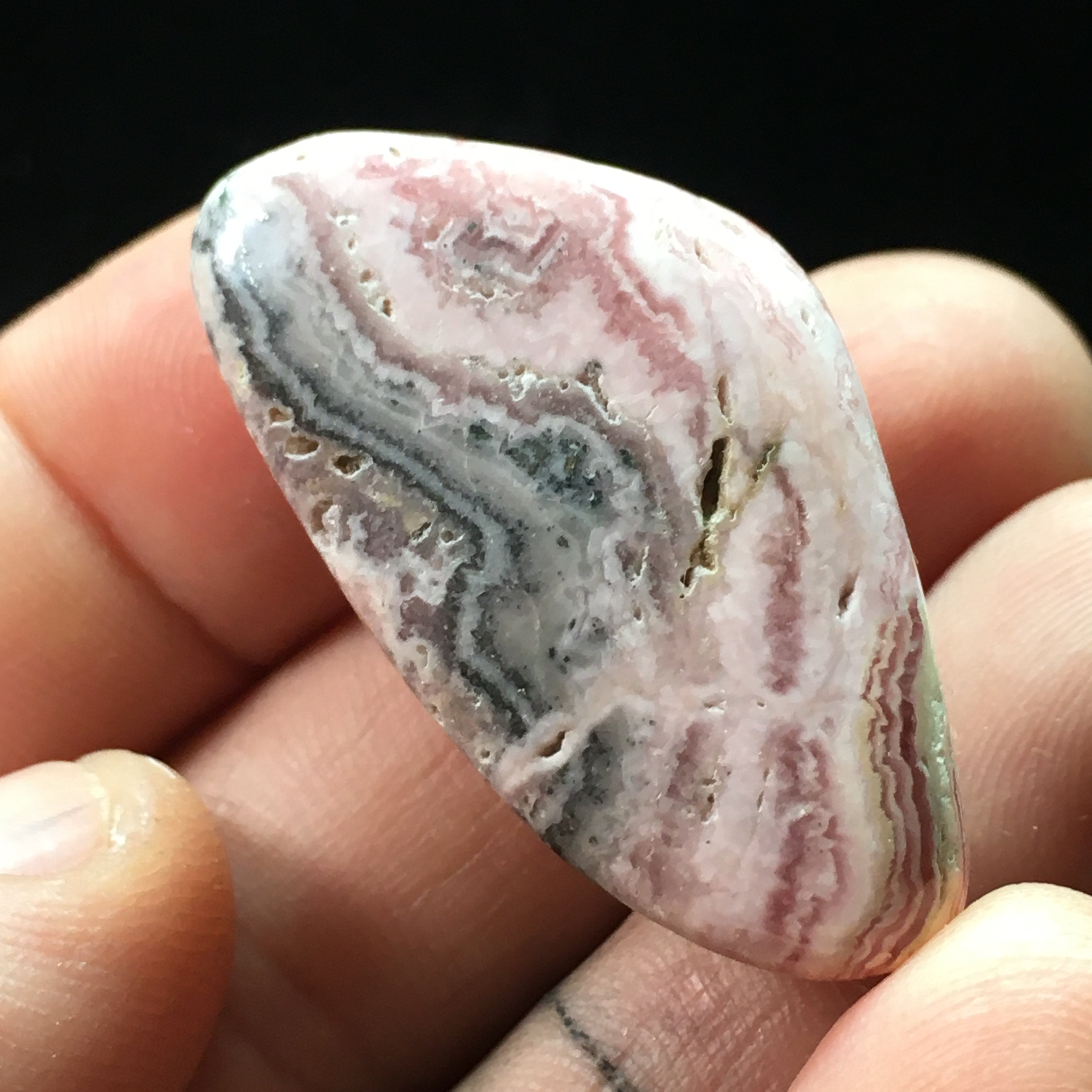 Rhodochrosite Polished Stone - 011